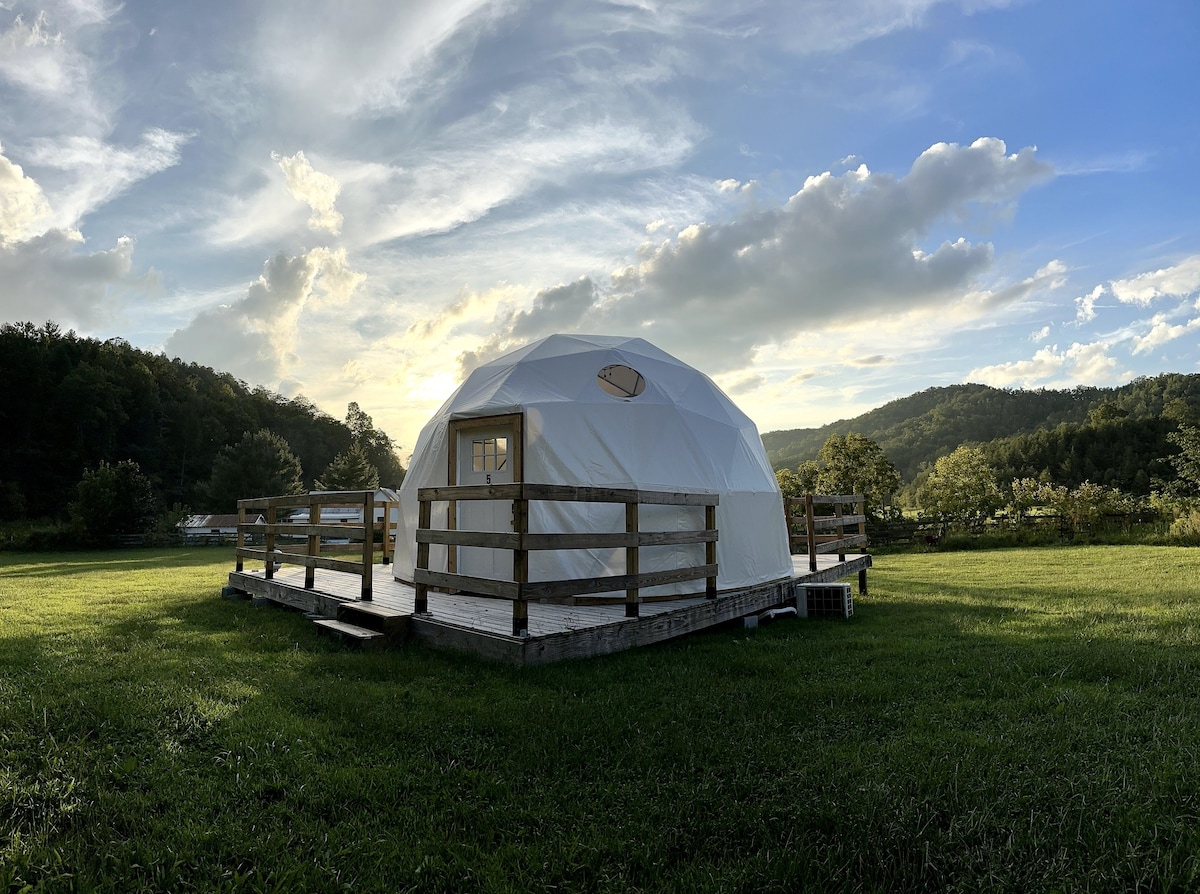 The Big Dome @ Smoky Mtns Glamping