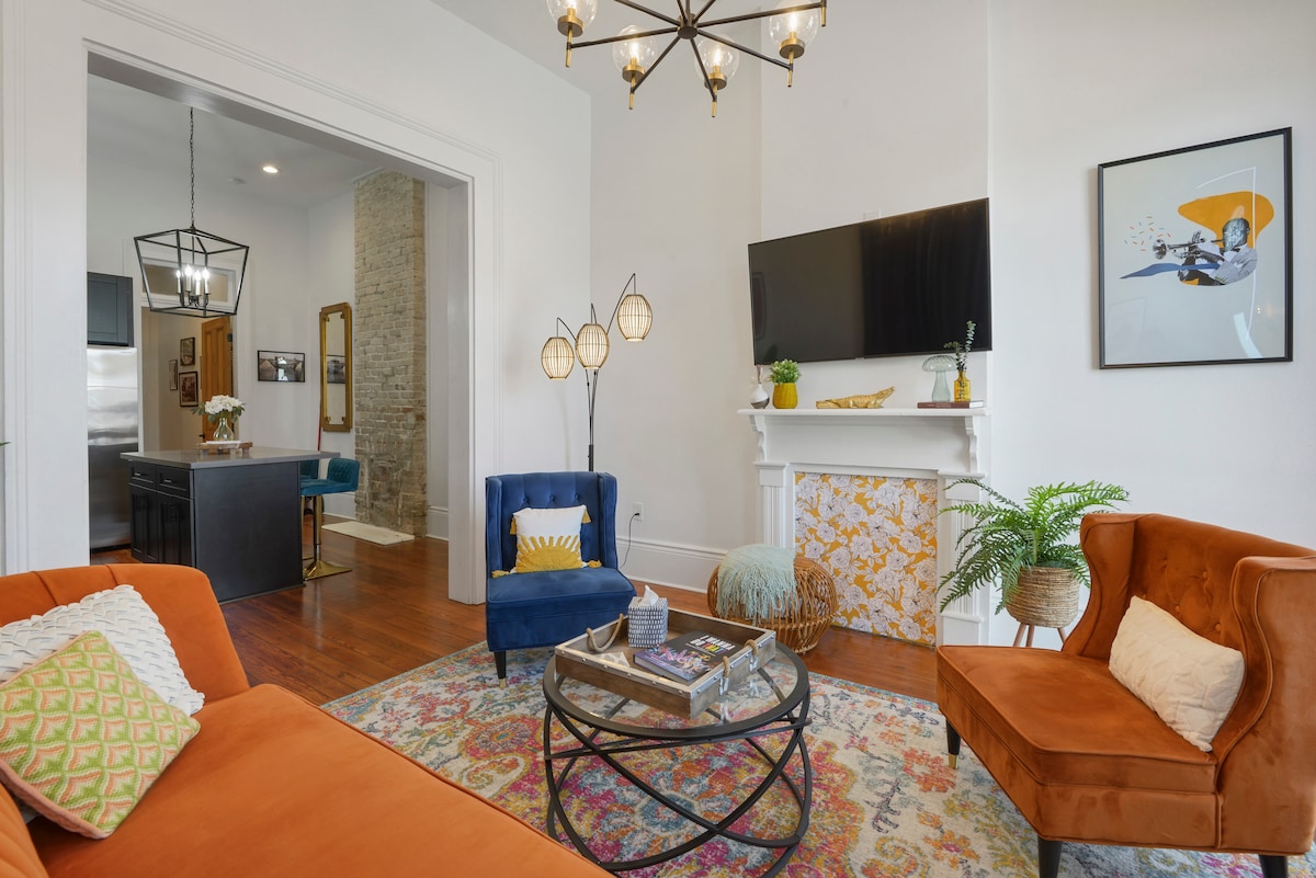 Historic Treme Gem: 3BR/2BA Jazz Oasis