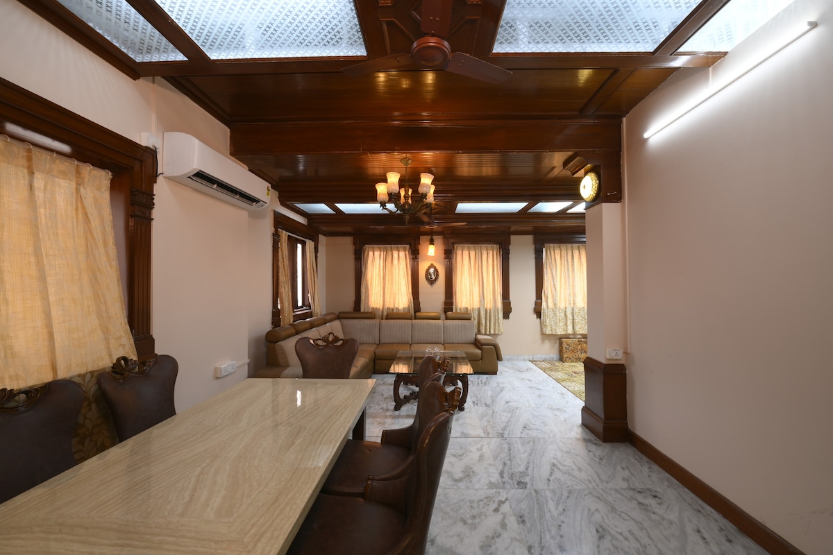 "Saffron" Luxurious Teak Wood Themed Penthouse