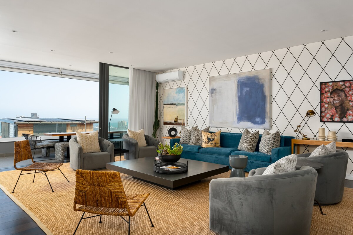 Ocean View Luxury Penthouse | Sauna + Braai