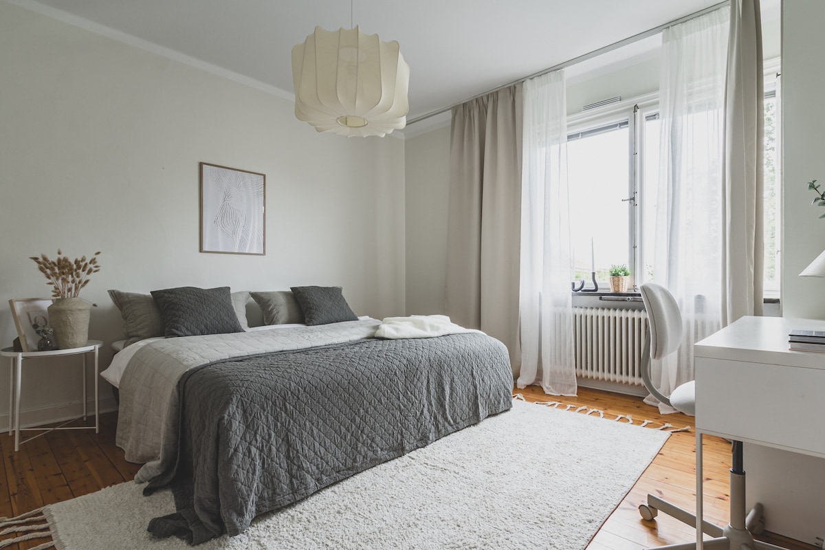 时尚城市度假胜地： Kungsholmen 1卧室公寓
