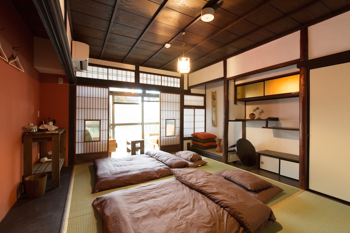 Traditional Japanese House Tatami Balcony Room