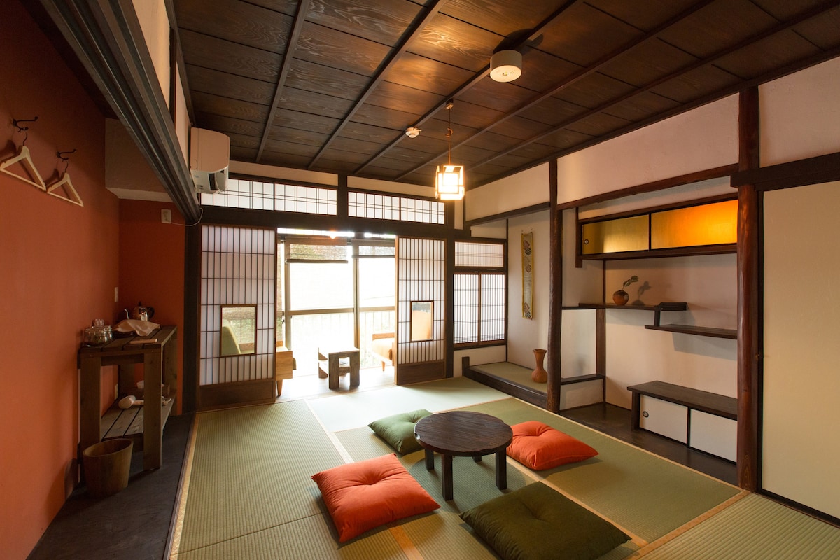 Traditional Japanese House Tatami Balcony Room