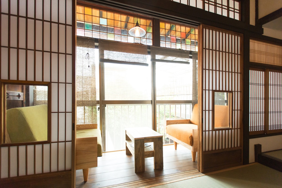 Traditional Japanese House Tatami Balcony Room