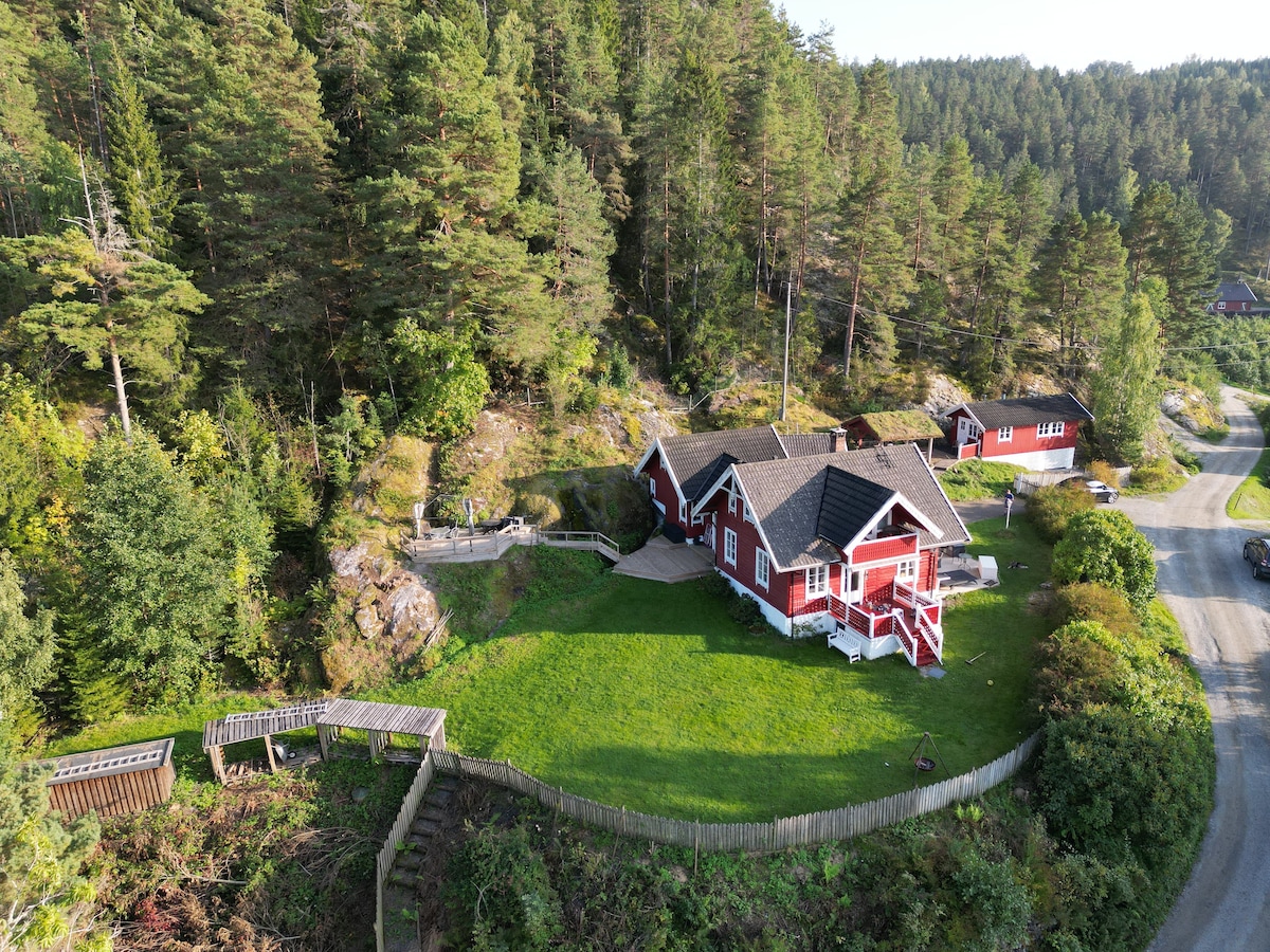 Villa at Svartskog with private beach