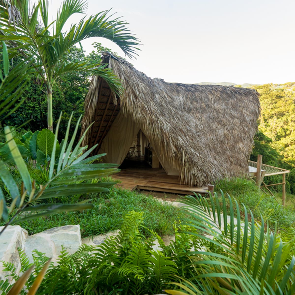Tropical Glamping with a view