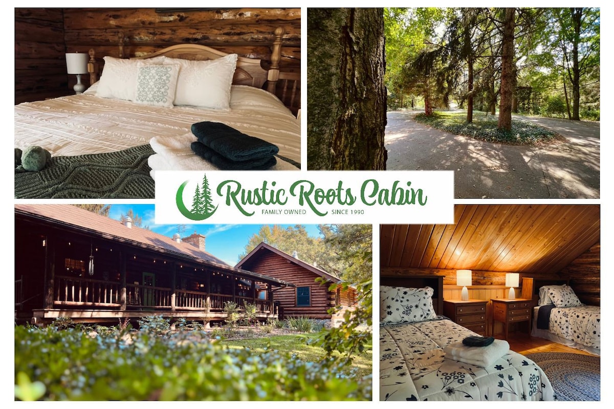 Rustic Roots Cabin| 3bd/3ba Cozy/Shipshewana/ND