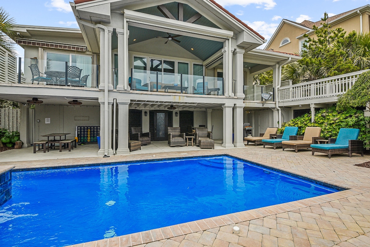 Utopia - Gorgeous Luxury Oceanfront House Pool