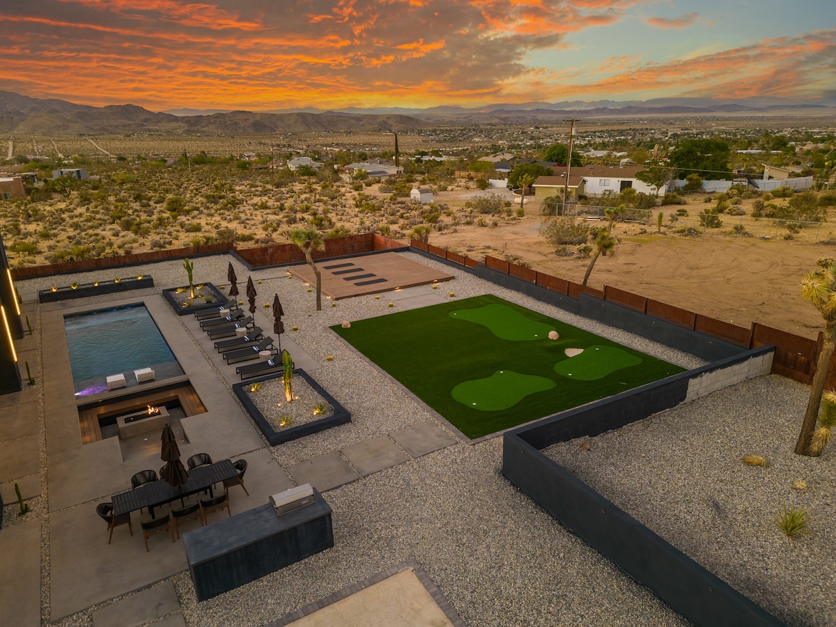 Desert Villa- Pool Spa Golf EV-Charger