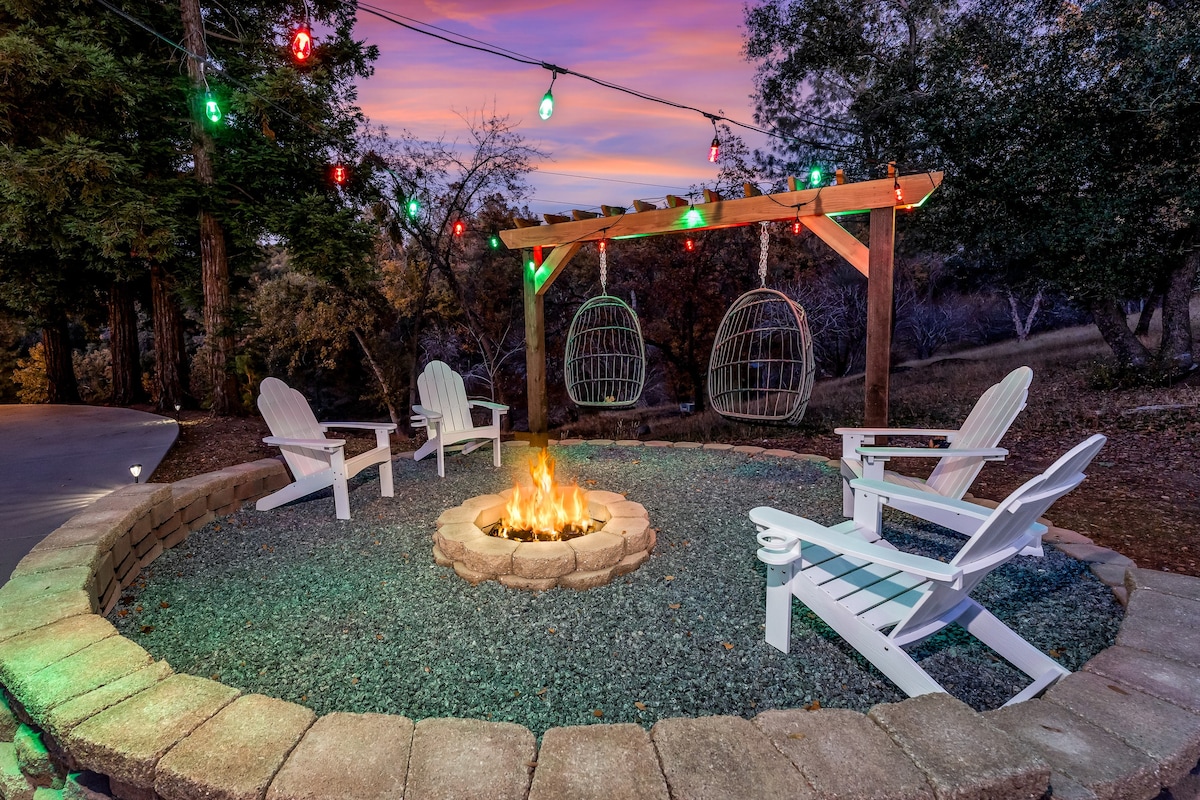 VIEWS, Sleeps 19, Spa, Games, EV Charger, Firepit