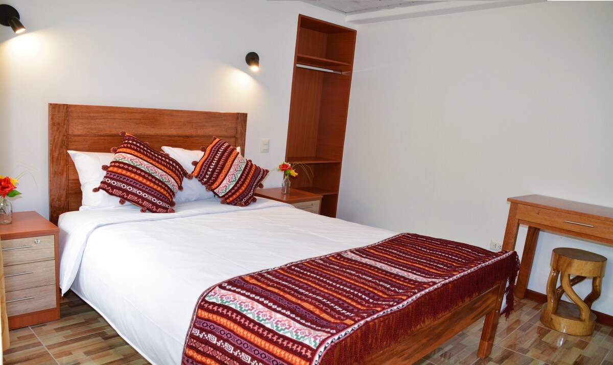 #5 Habitacion Queen bed en Hotel Inka Pisac
