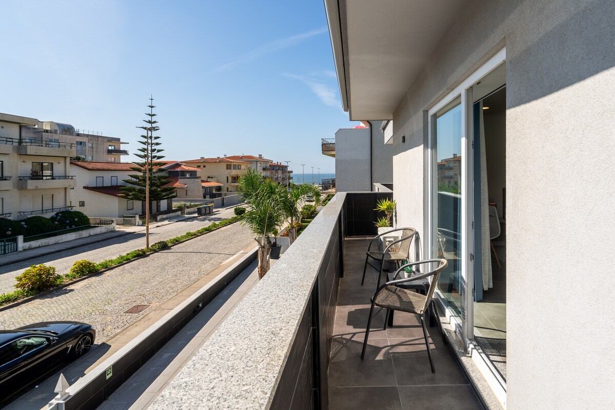 Double Room w/ Balcony | Beachfront Hostel