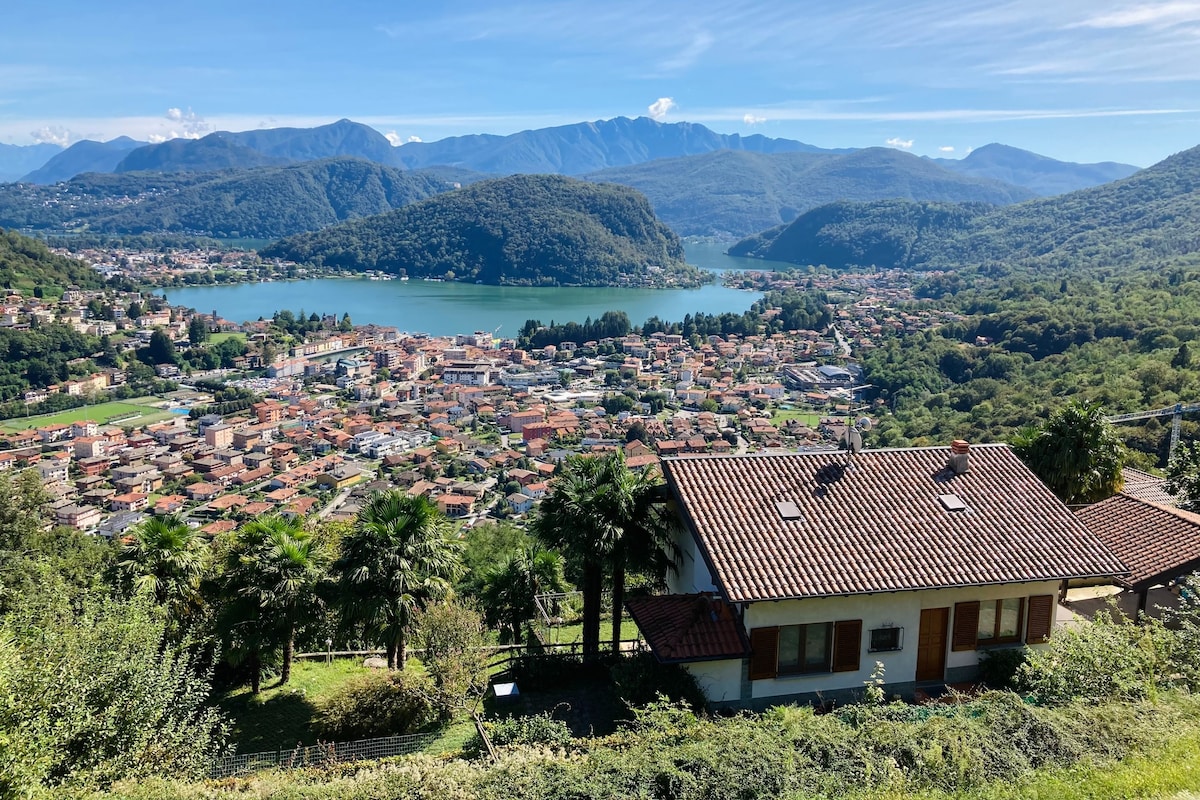 Home with a Lake Lugano view
