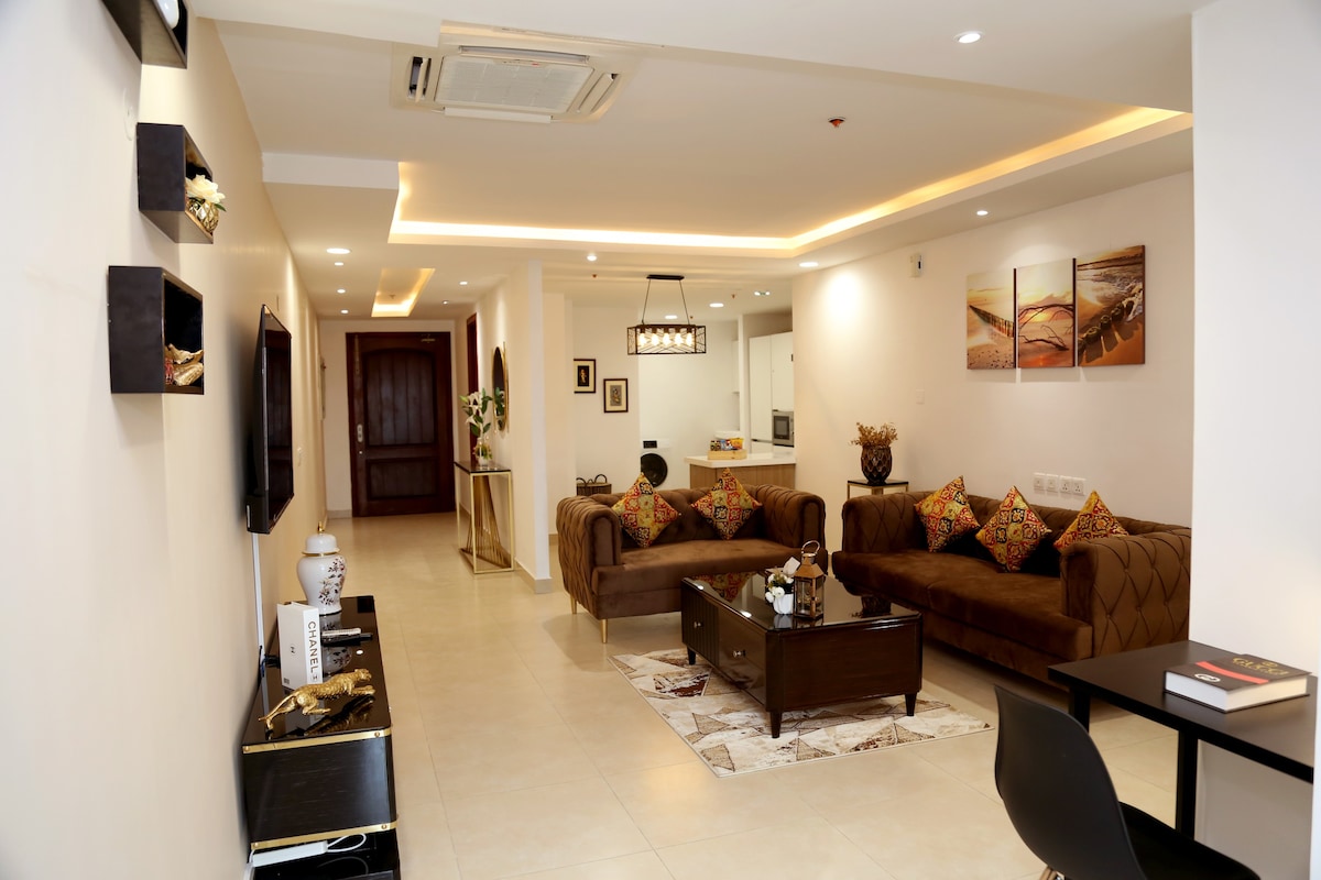 Luxury Apartment with Balcony in Gold Crest, DHA