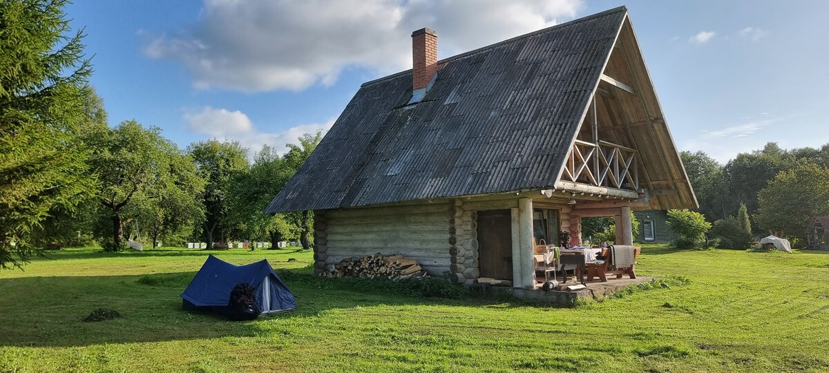 舒适的桑拿小屋