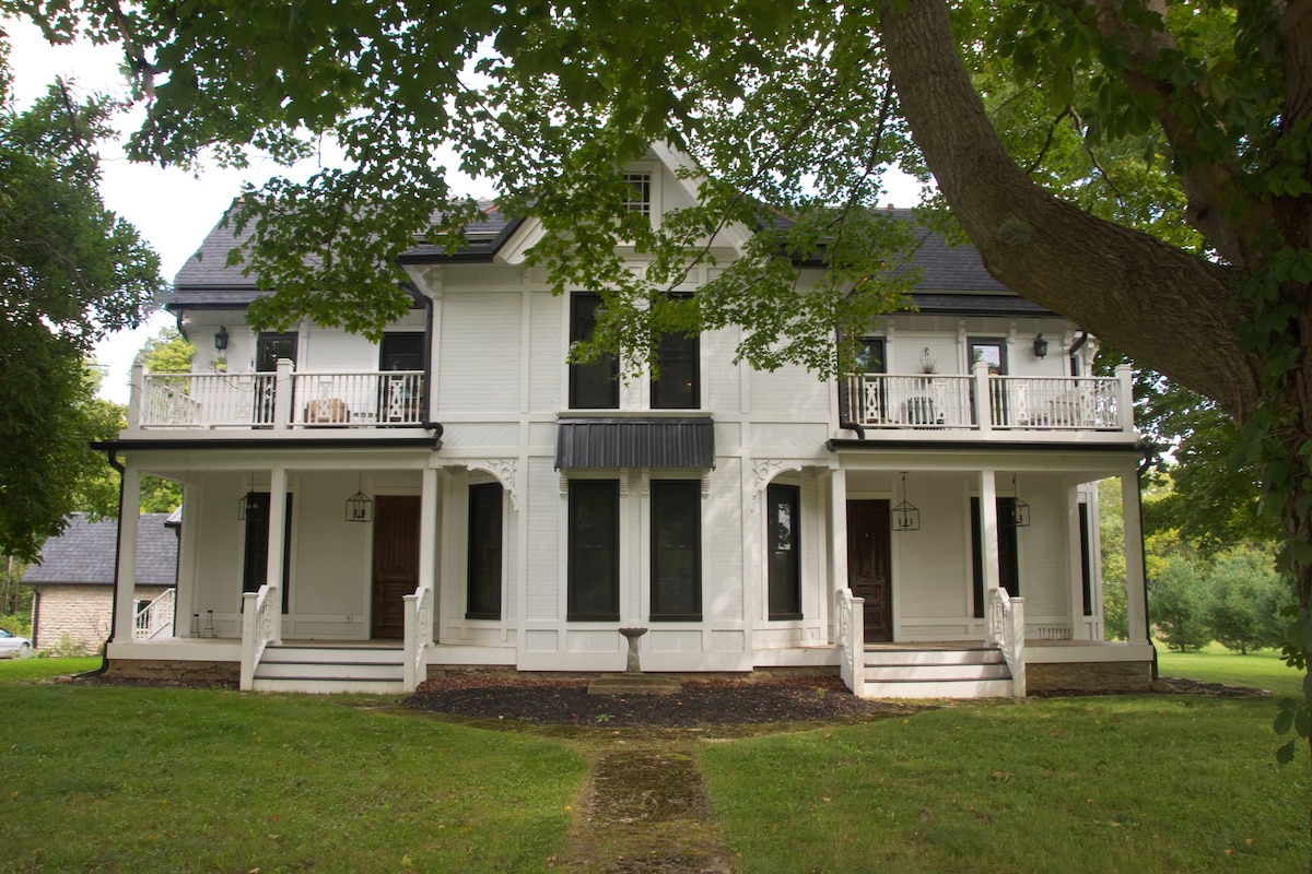 The Willis House ，俄亥俄州特拉华州的一座历史悠久的房源。