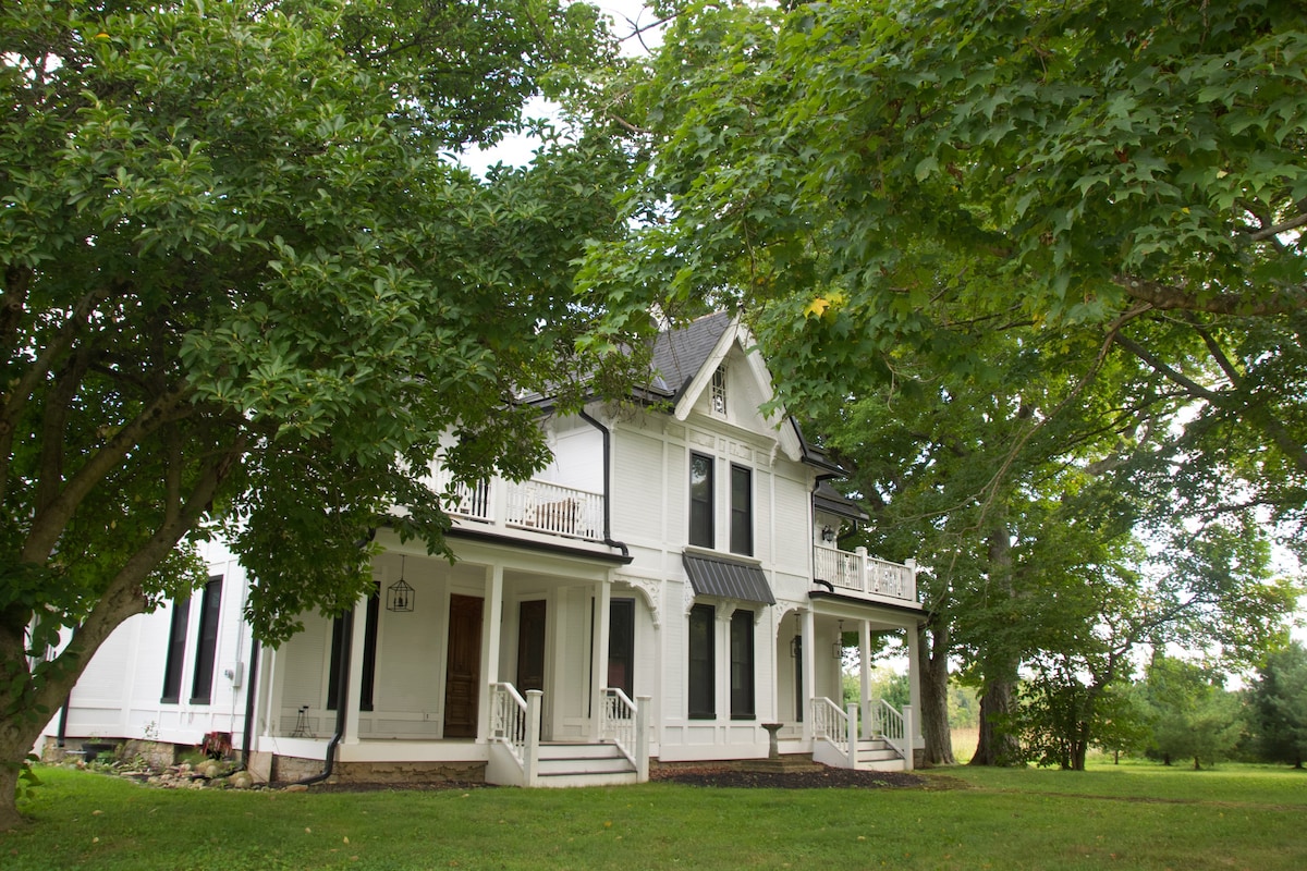 The Willis House ，俄亥俄州特拉华州的一座历史悠久的房源。