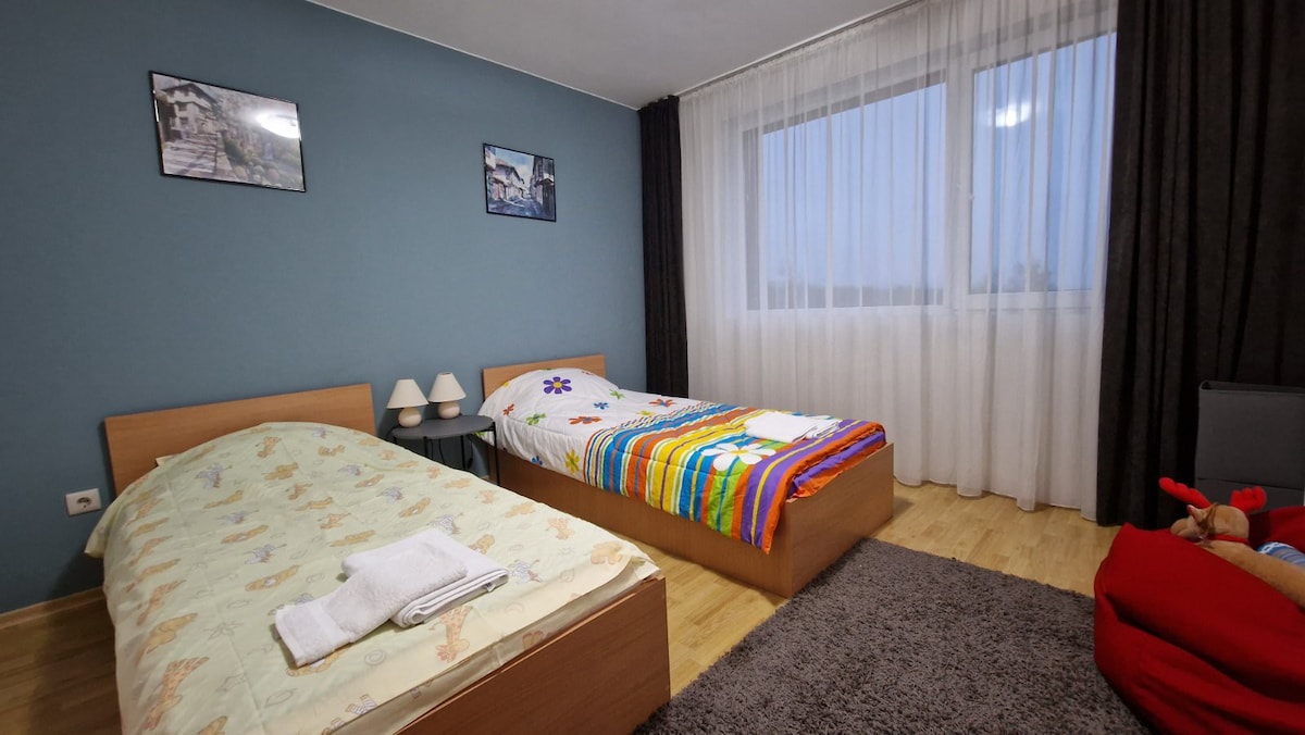 Spacious and cozy apartment in Razlog