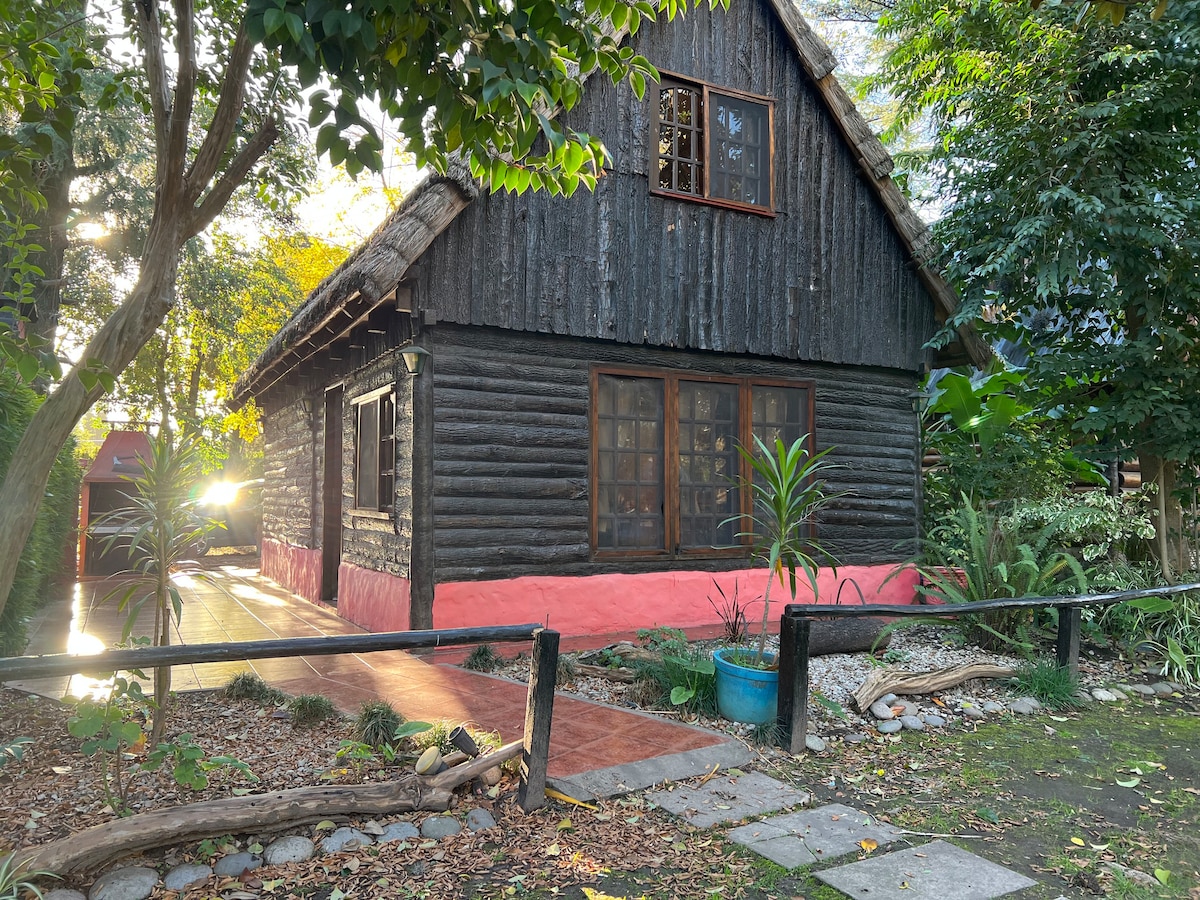度假村可搭乘6人的小木屋「Moritas」