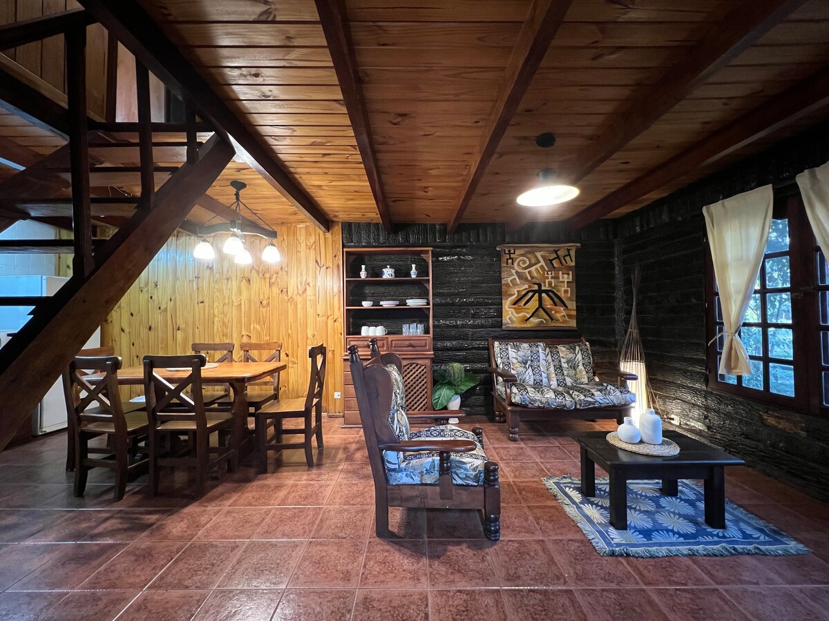度假村可搭乘6人的小木屋「Moritas」