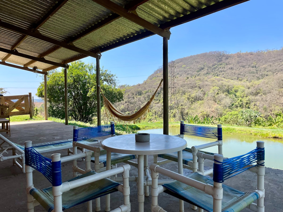 Sitio do Vale Agroecologia, na cuesta de Botucatu