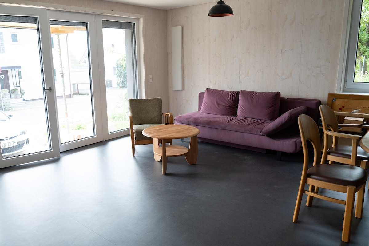 Guest apartment in solid wood house