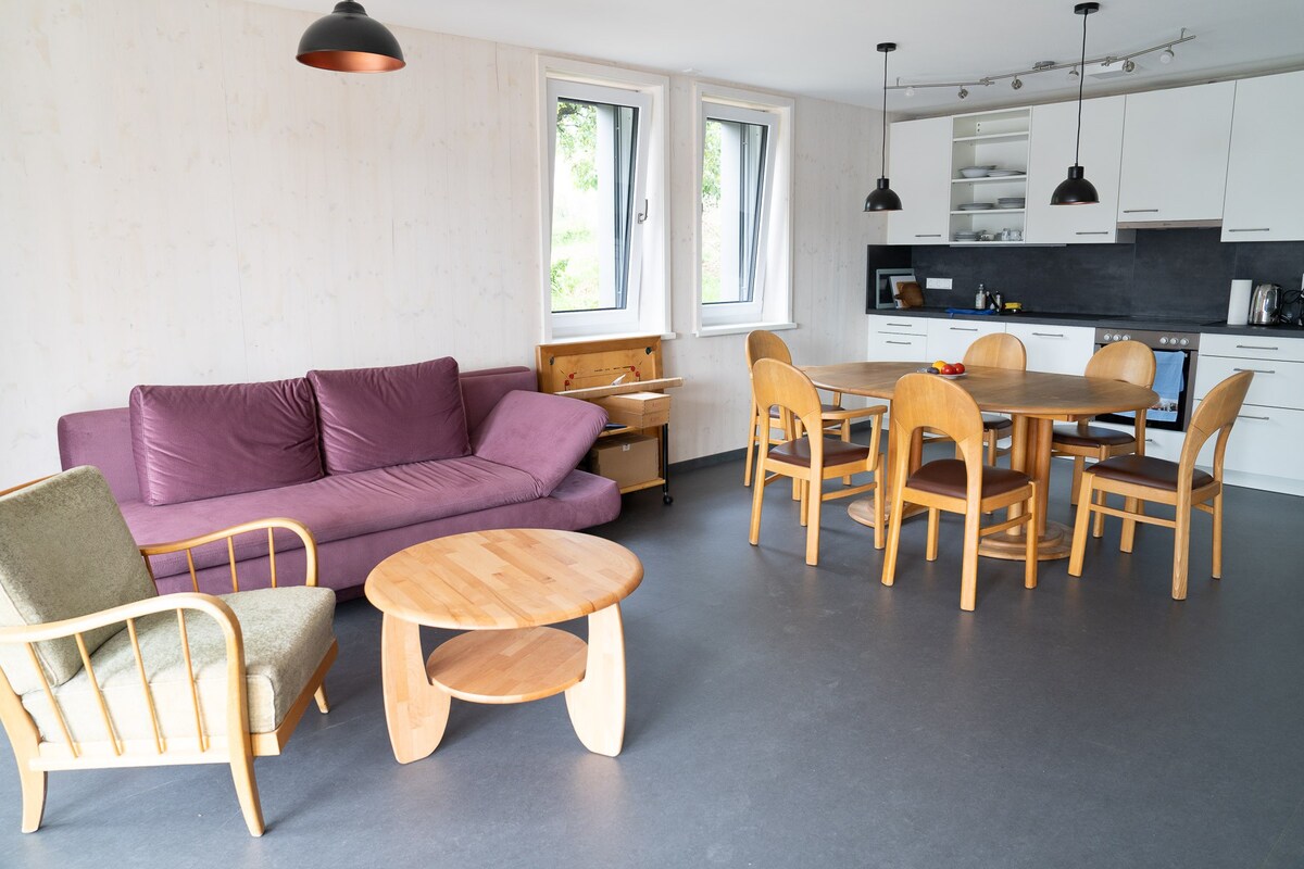 Guest apartment in solid wood house