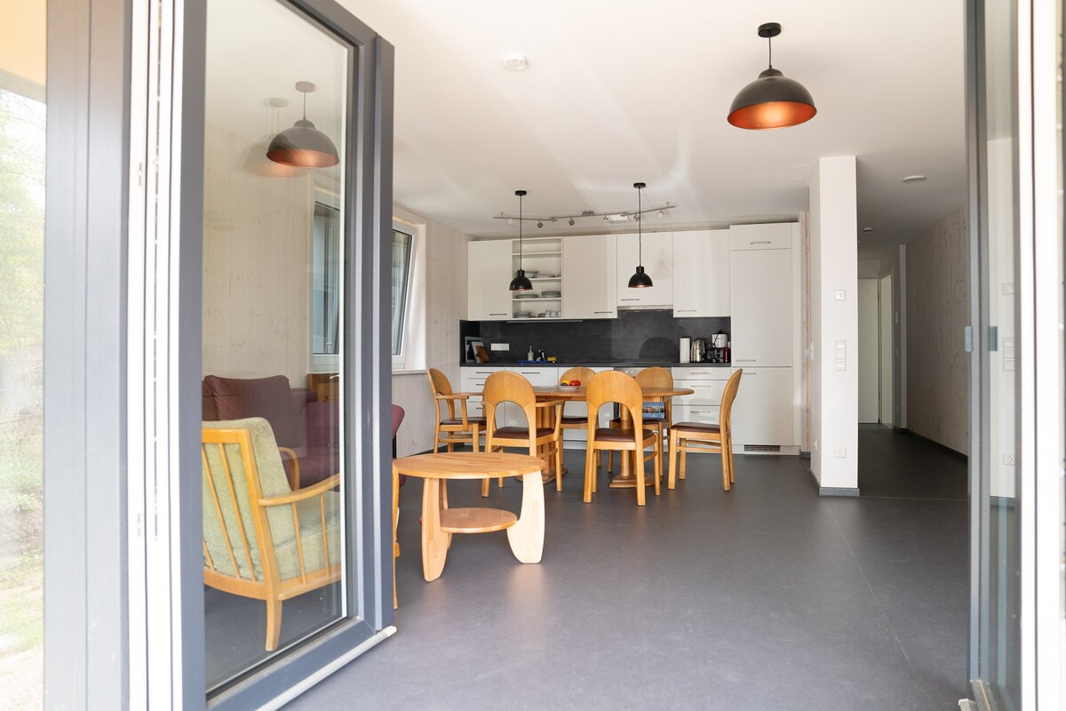 Guest apartment in solid wood house