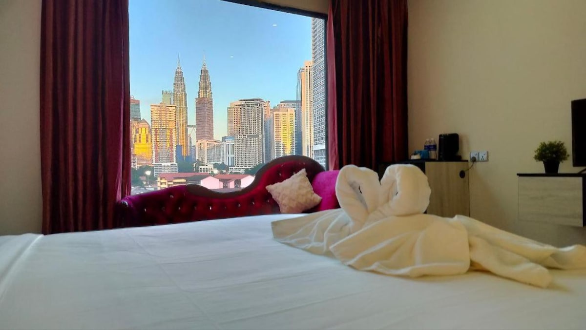 Kingston | Dlxking KLCC Best View Bedroom