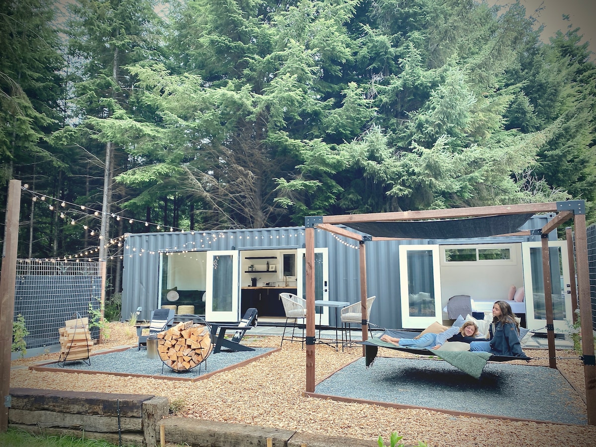 Luxury Container Under The Trees ~Outdoor Tub~