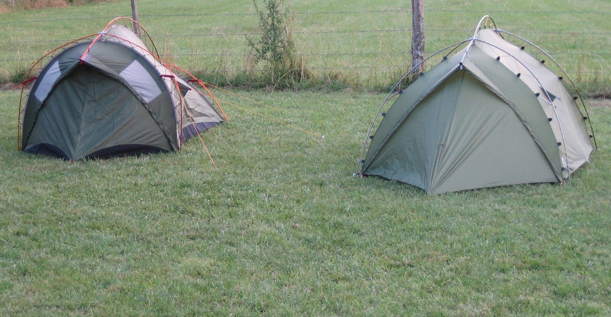 Camping Le Petit Chêne帐篷位置