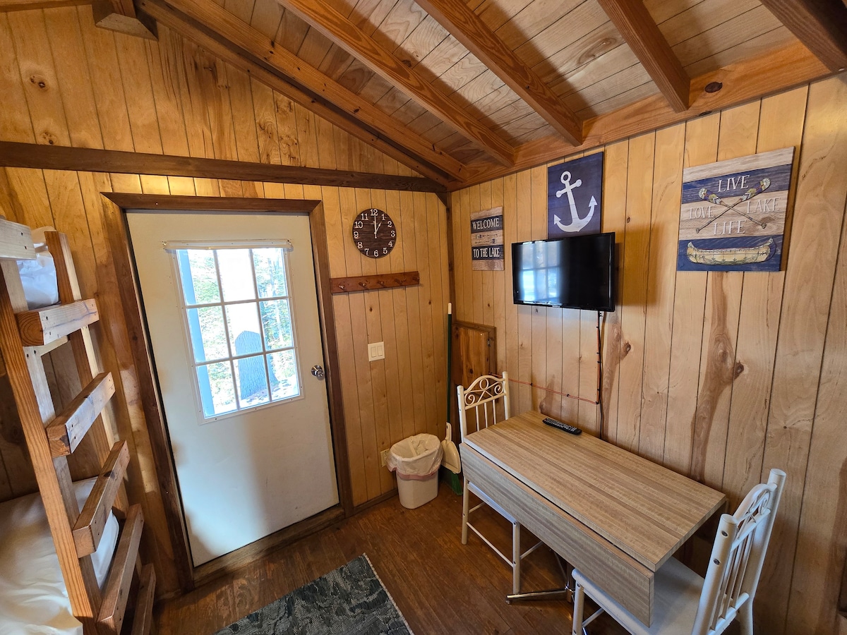 Cozy Campground Cabin near Lake