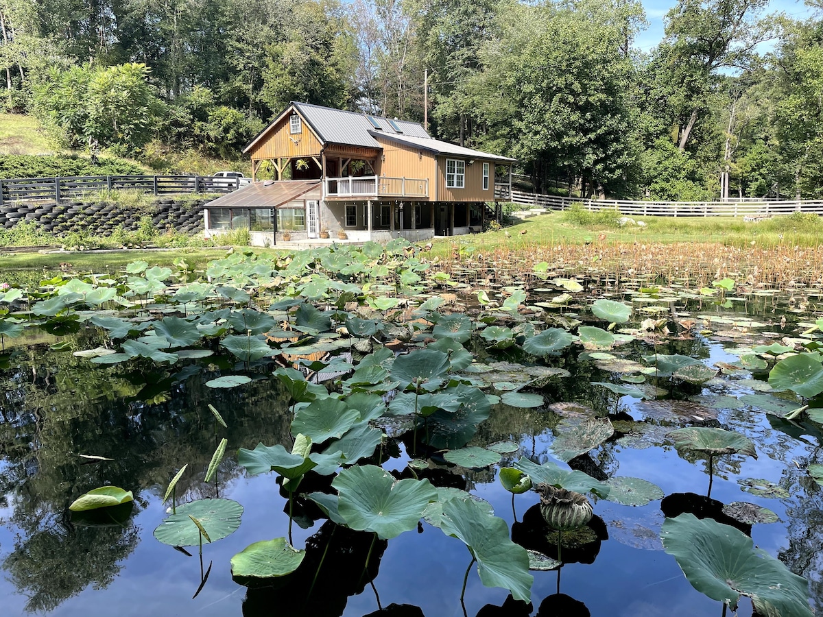 Guest house with sauna