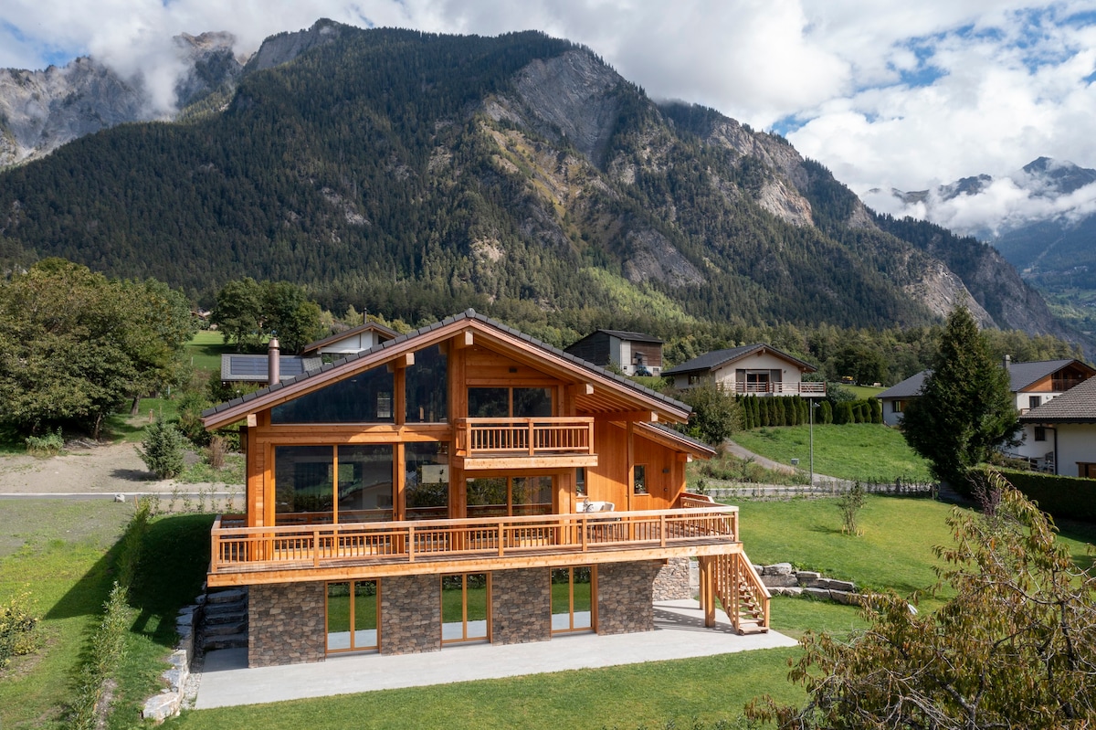 New chalet near Verbier ski lift