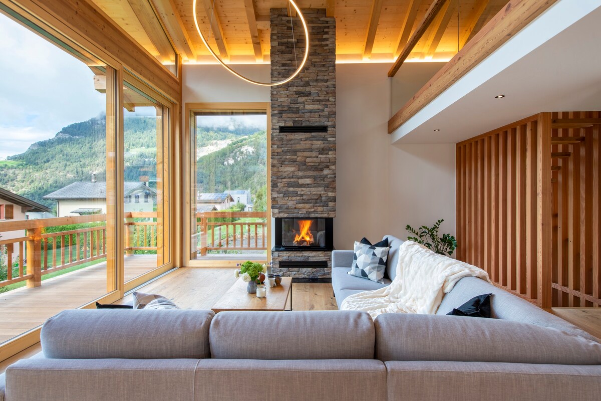 New chalet near Verbier ski lift