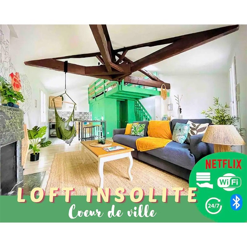 Superbe loft insolite cœur de ville | Netflix