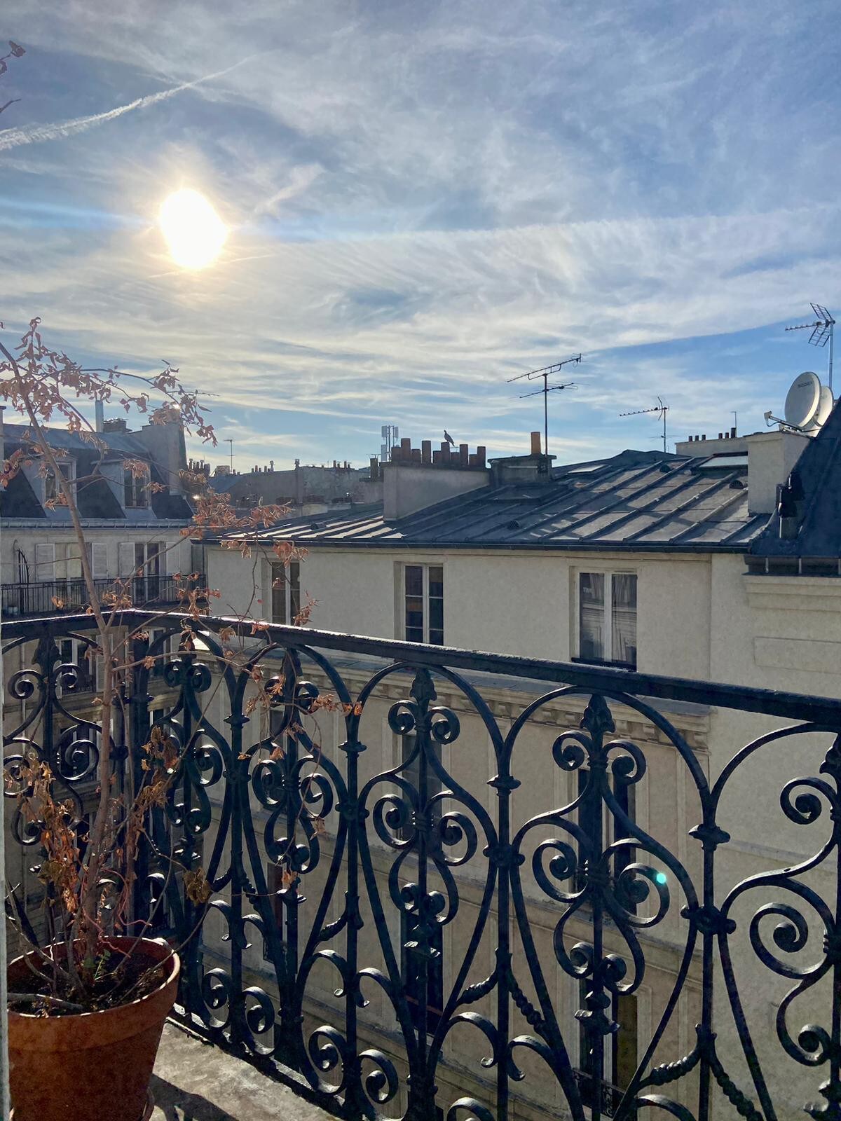 Un balcon à Montmartre