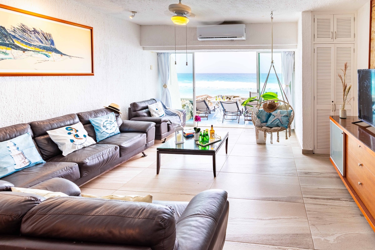 Casa con Acceso Directo a la Playa Zona Hotelera