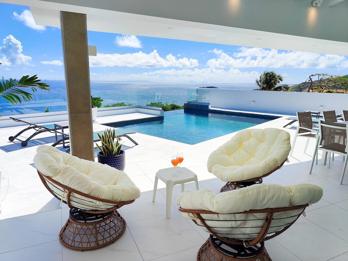 Villa Seascapes, Stunning 180° Ocean view