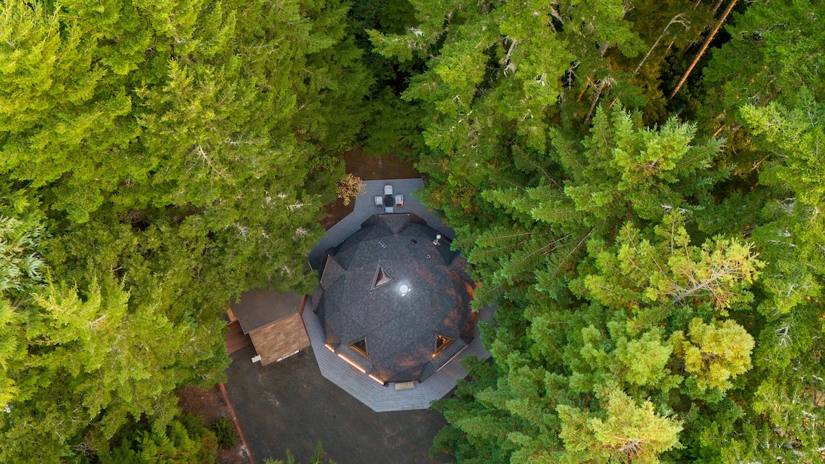 Private Dome Hidden in the Trees