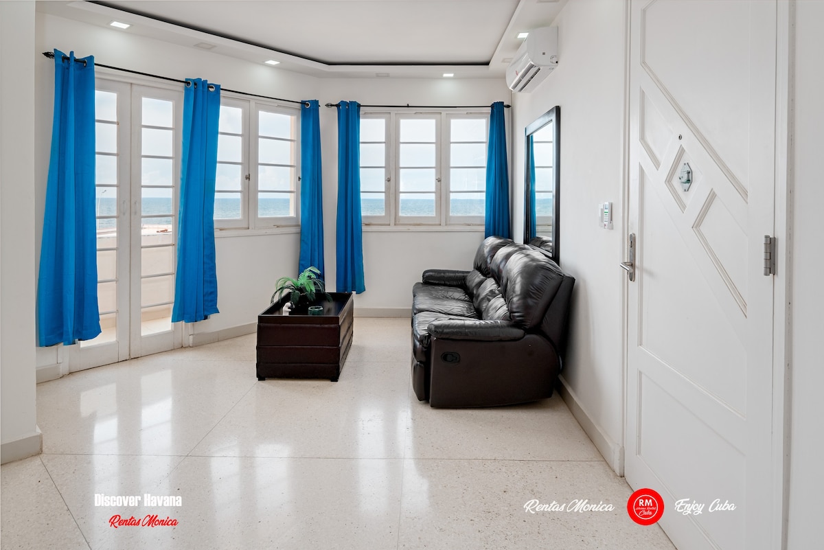 Aparment Vedado Forever Ocean View large & Airy