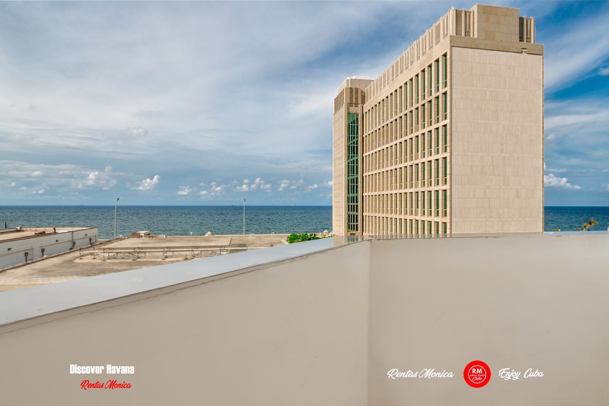 Aparment Vedado Forever Ocean View large & Airy