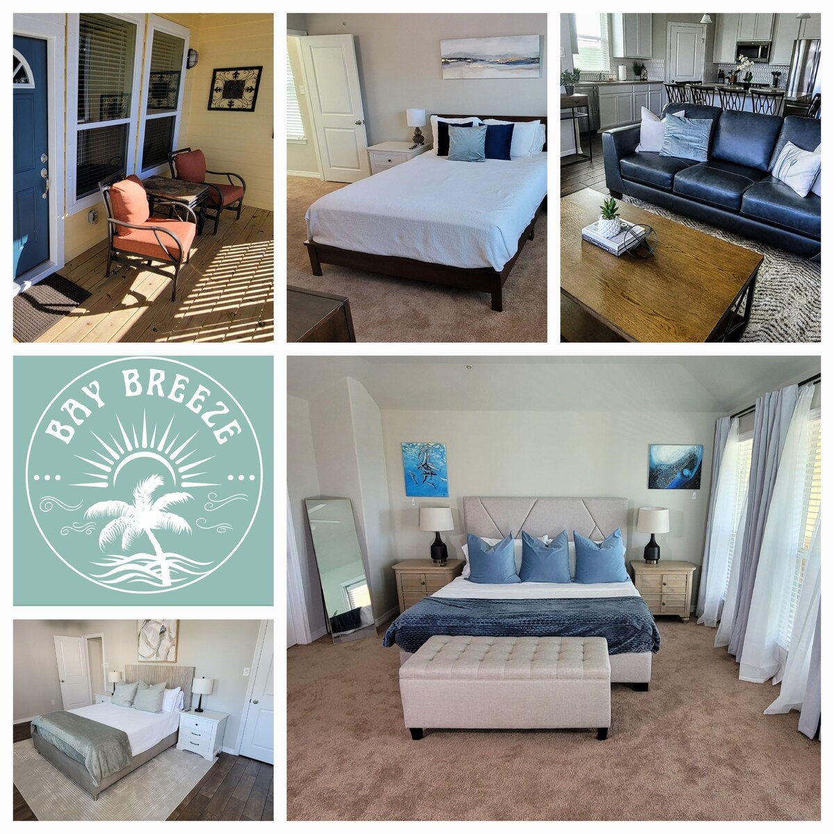 Bay Breeze 3BR King Bed Suite near Sylvan Beach