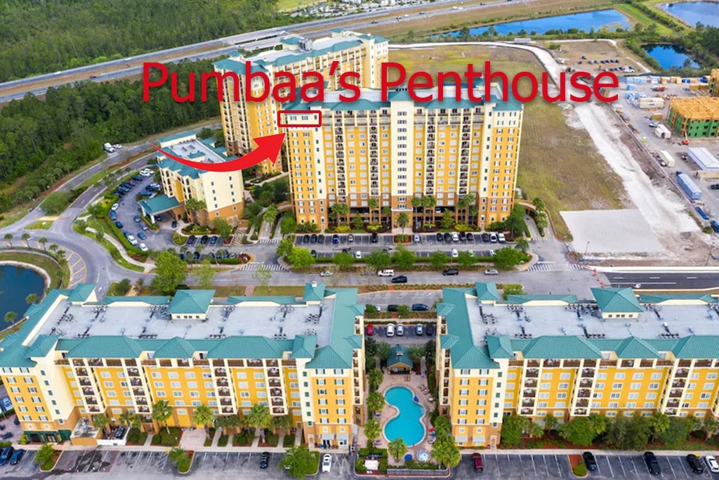 Penthouse with Private Balcony near Disney & Univ.