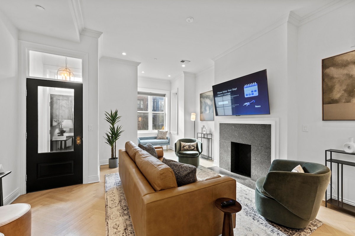 Stately DC Rowhome | Historic 7BR/4.5BA US Capitol