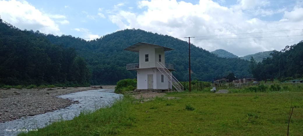 Corbett River Side Bamboo Resort Lansdowne