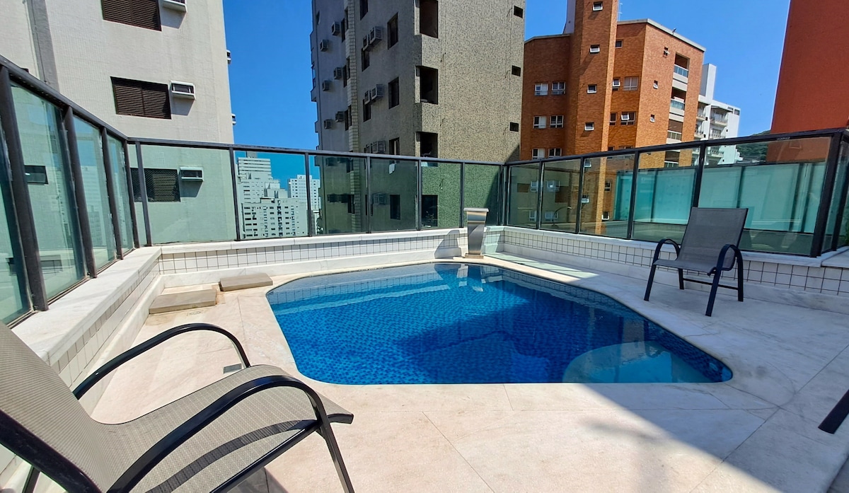 Cobertura Duplex com Piscina | Praia Pitangueiras