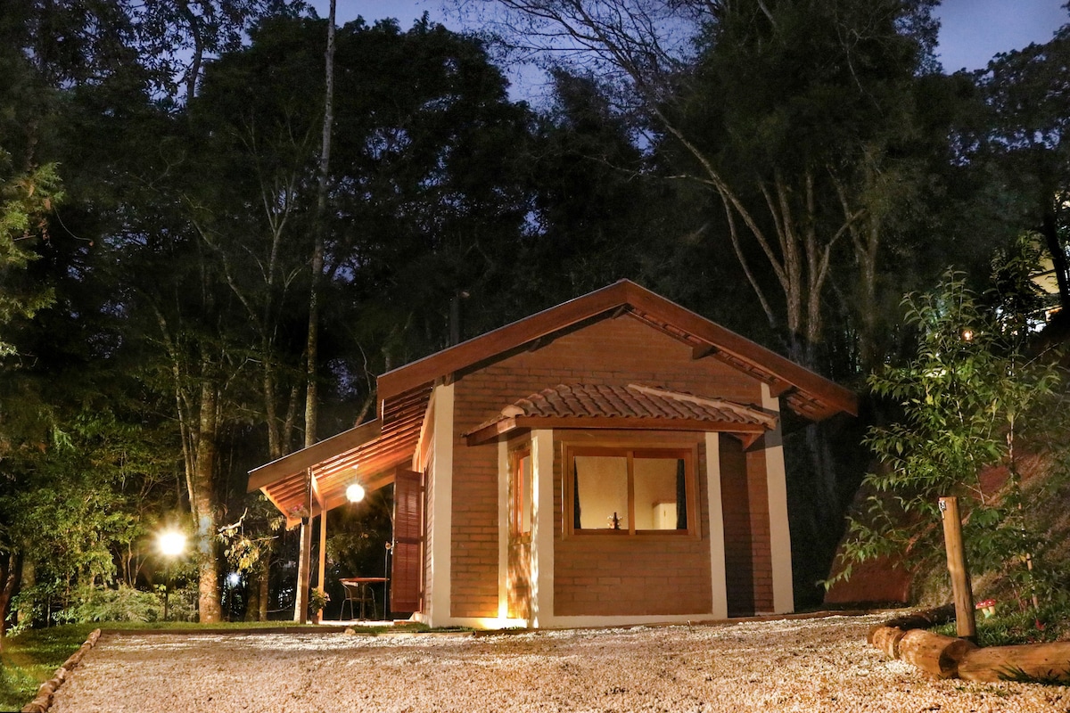 Chalé com ofurô e lareira, Santo Antônio do Pinhal