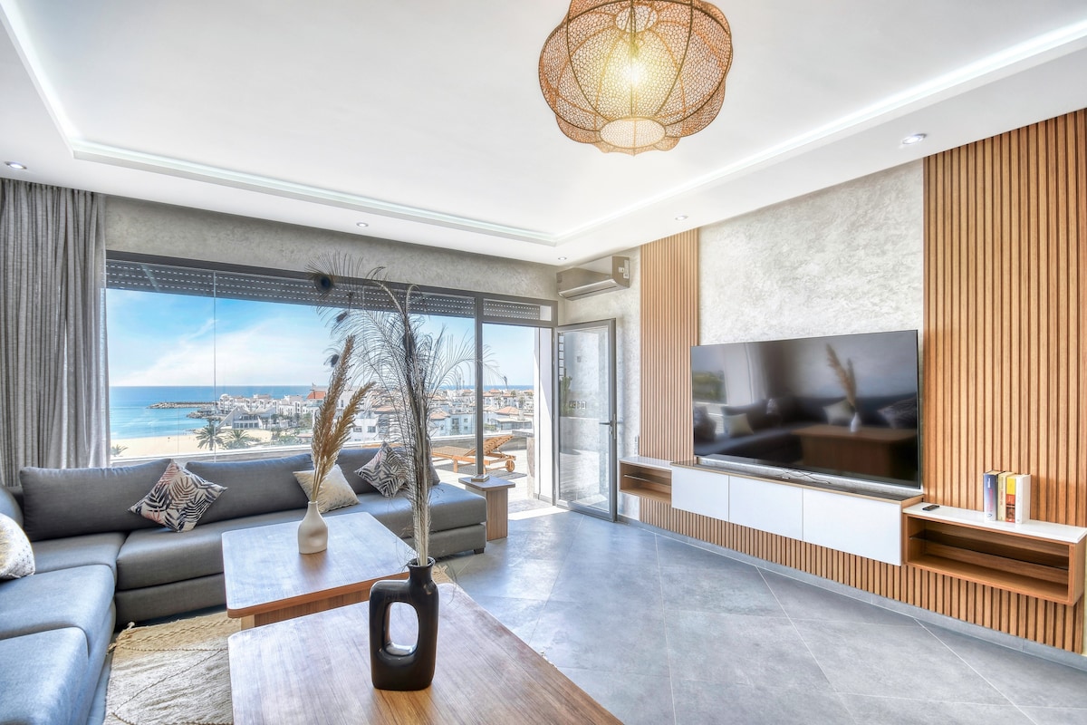 Luxury Seafront Appartement 6-7p