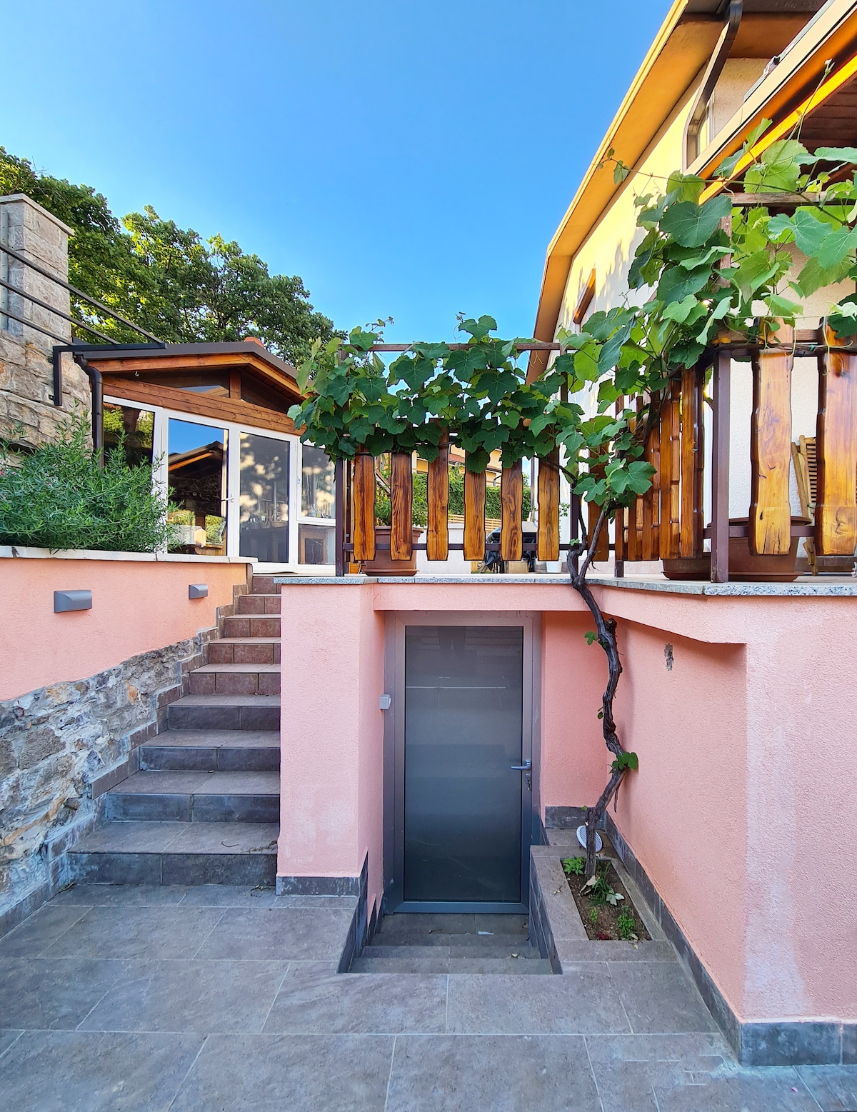 Cozy apartment under the vine